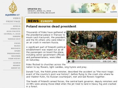 Trwa tygodniowa żałoba po katastrofie w Smoleńsku - 5