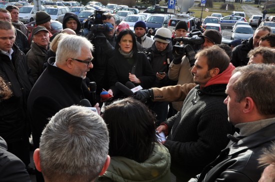 Protest wrocławskich taksówkarzy - 0