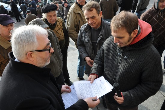 Protest wrocławskich taksówkarzy - 1