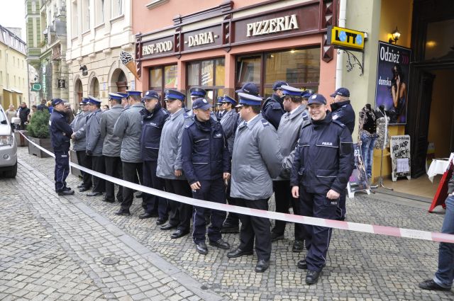 Protest strażaków i pograniczników - fot. archiwum prw.pl
