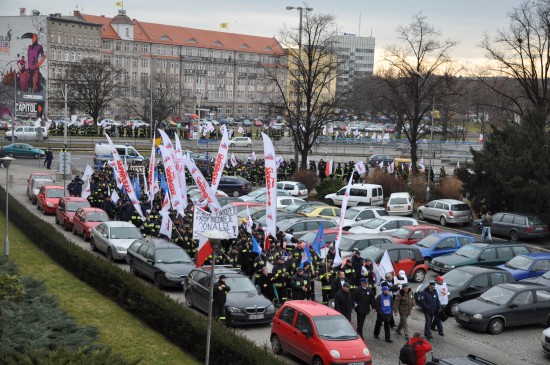 Protest służb mundurowych - 0