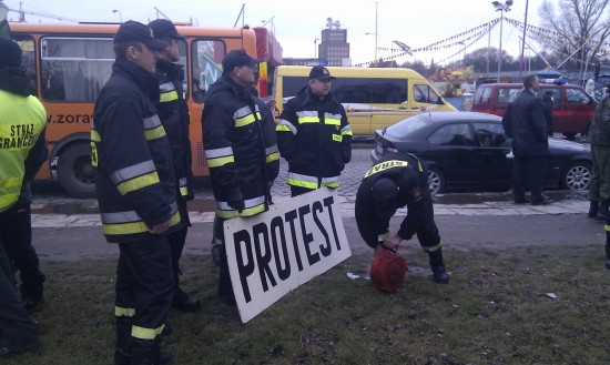 Protest służb mundurowych - 8