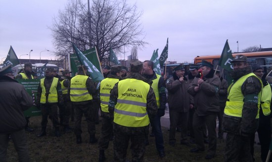 Protest służb mundurowych - 9