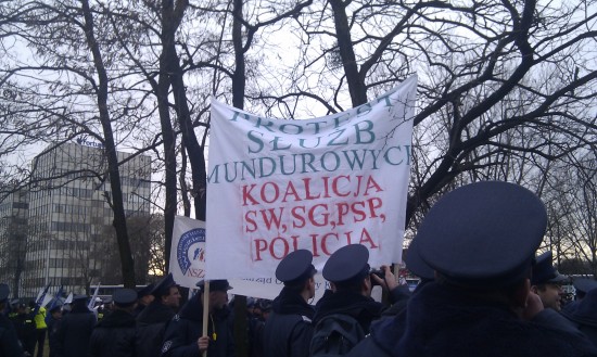 Protest służb mundurowych - 10