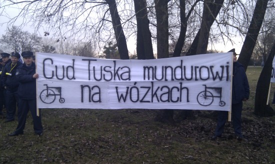 Protest służb mundurowych - 13