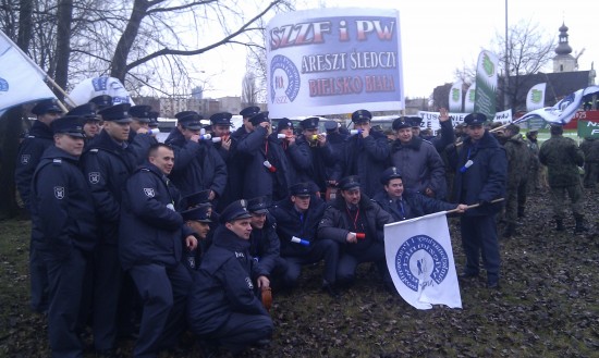 Protest służb mundurowych - 14