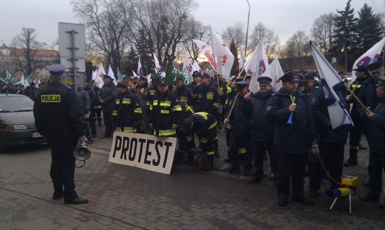 Protest służb mundurowych - 20