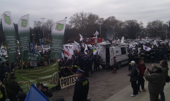 Protest służb mundurowych - 23