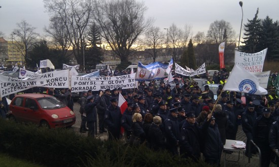 Protest służb mundurowych - 24
