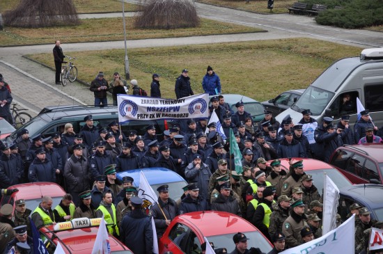 Protest służb mundurowych - 2