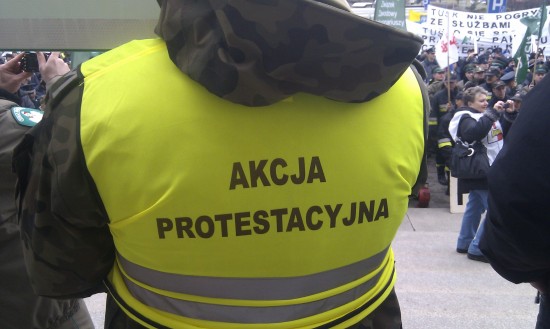 Protest służb mundurowych - 25