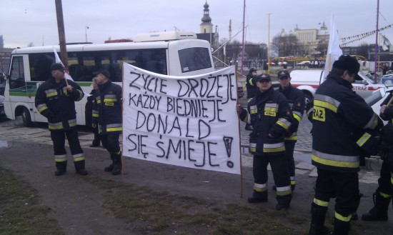 Protest służb mundurowych - 3
