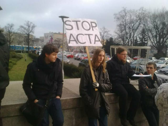 Stop ACTA po raz pierwszy - 