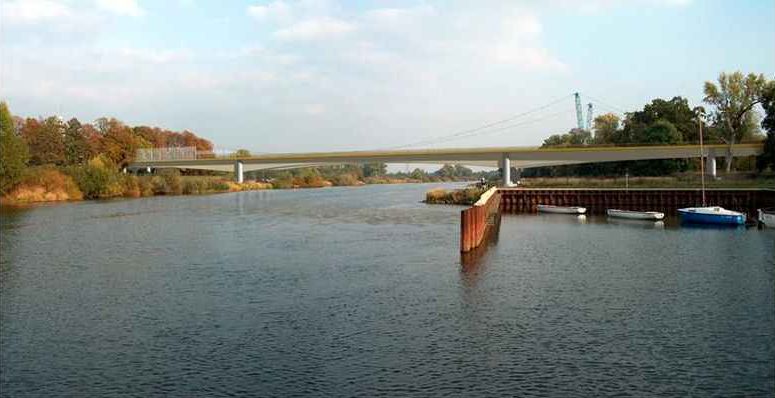 Most Wschodni w oszczędnej wersji  - Fot. Wrocławskie Inwestycje