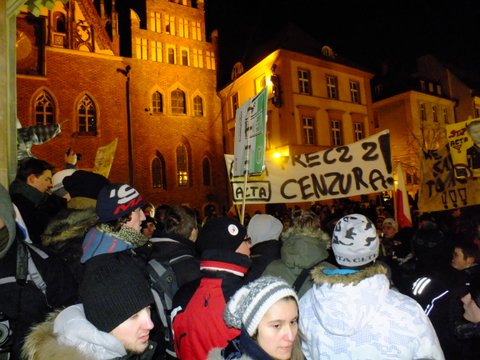 ACTA, czyli kolejny protest (Zdjęcia) - 14