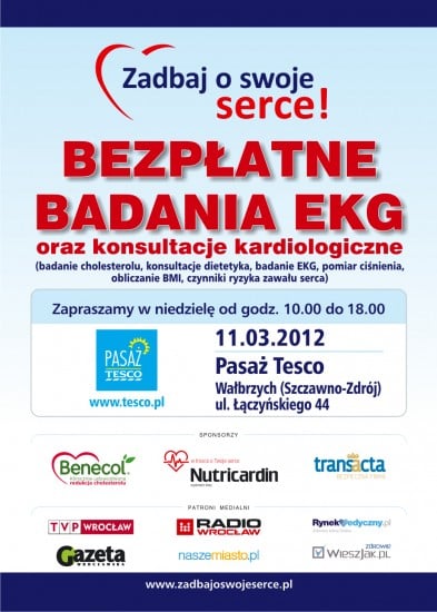 31. edycja akcji „Zadbaj o swoje serce!”  - 