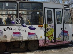 Tramwajowy korek na Powstańców - fot. archiwum prw.pl