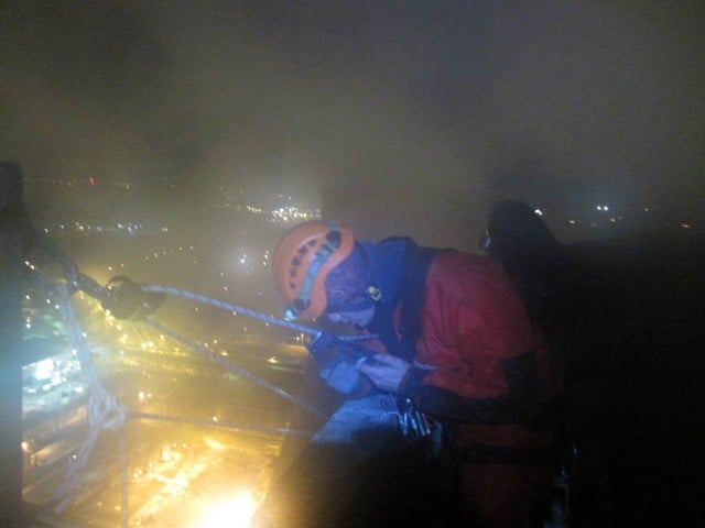 Protest 100 metrów nad ziemią - 12