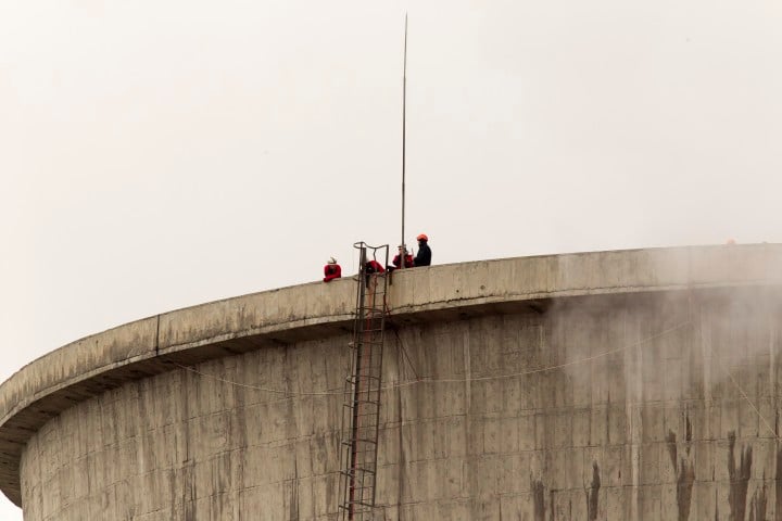 Protest 100 metrów nad ziemią - 5