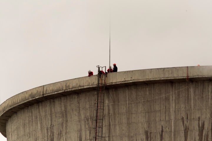 Protest 100 metrów nad ziemią - 17
