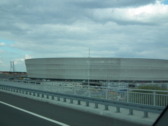 Niewidomi na stadionie - Fot. archiwum prw.pl