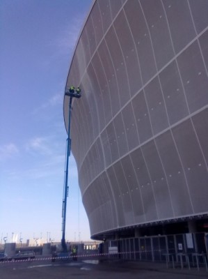 Wielkie mycie na stadionie trwa - 0