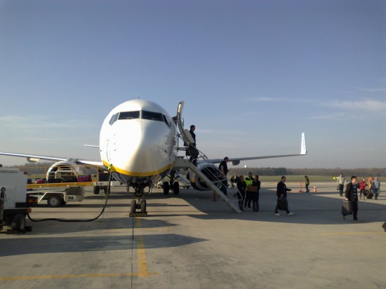 Ryanair zaczyna "nocować" – Fot. Beata Jackowska