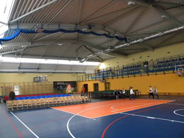 Nowa hala sportowa w Żernikach Wr. – Fot. Urząd Miejski w Siechnicach