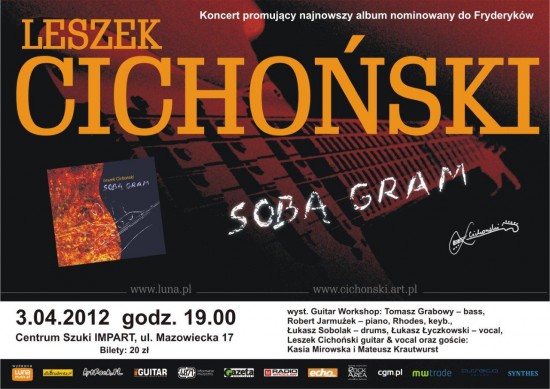 Leszek Cichoński promuje album nominowany do Fryderyków –