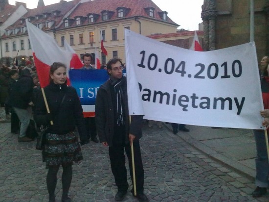 Antyrządowe okrzyki podczas marszu - 3