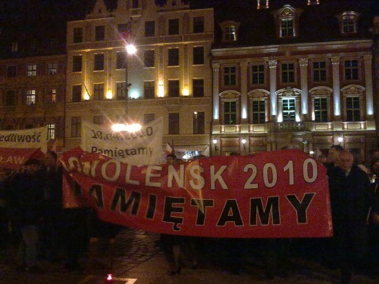 Antyrządowe okrzyki podczas marszu - 5