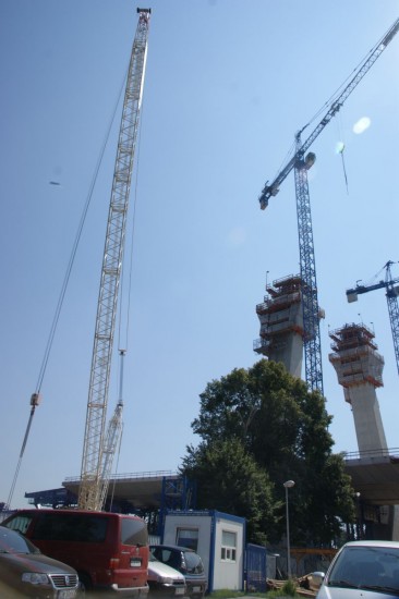 Herkules postawi pylon wrocławskiego mostu - 1