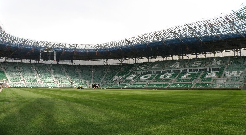 Wrocławski stadion pod lupą strażaków - fot. archiwum prw.pl