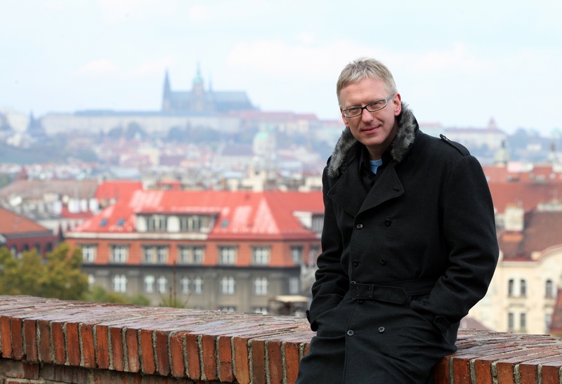 Mariusz Szczygieł w Radiu Wrocław - fot. mariuszszczygiel.com.pl