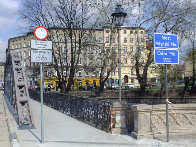 Ostatnie prace na Moście Młyńskim - 6