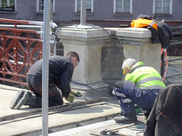Ostatnie prace na Moście Młyńskim - 8