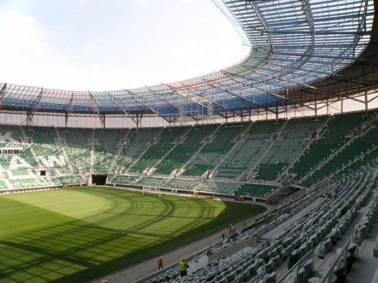 Strażacy wracają na stadion - fot. archiwum prw.pl