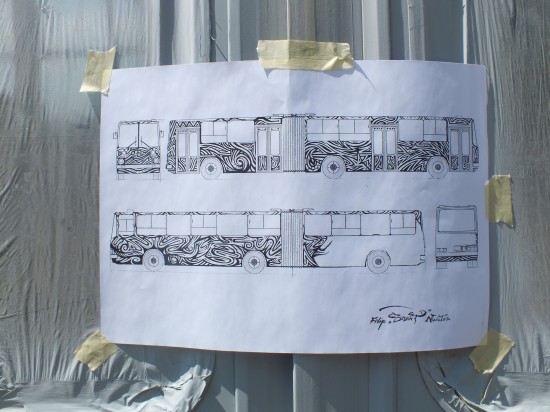 Sprayem po autobusie (Zdjęcia) - 1