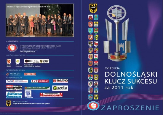 Nominacje w XVI edycji Wyróżnienia „Dolnośląski Klucz Sukcesu” -