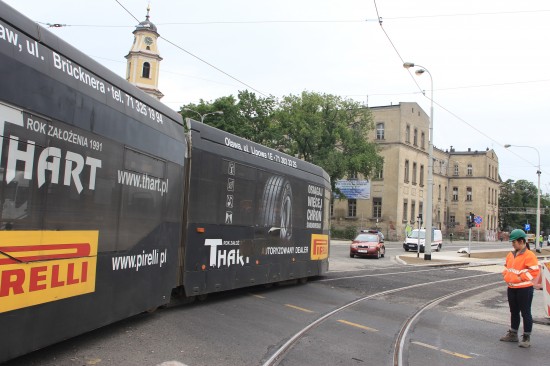 Tramwaje pomkną po Pułaskiego - 1