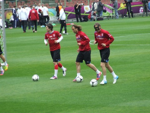Euro 2012: Po pierwszym treningu - 10