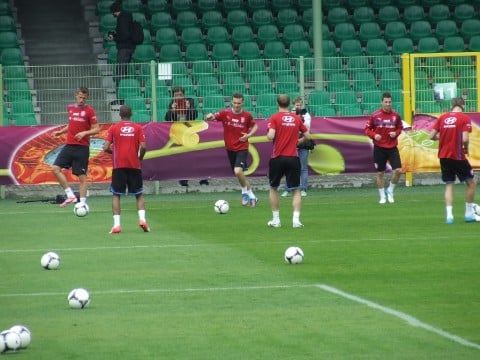 Euro 2012: Po pierwszym treningu - 22