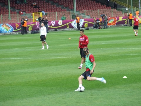 Euro 2012: Po pierwszym treningu - 42