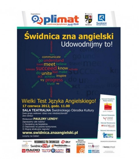 Świdnica zna angielski - 