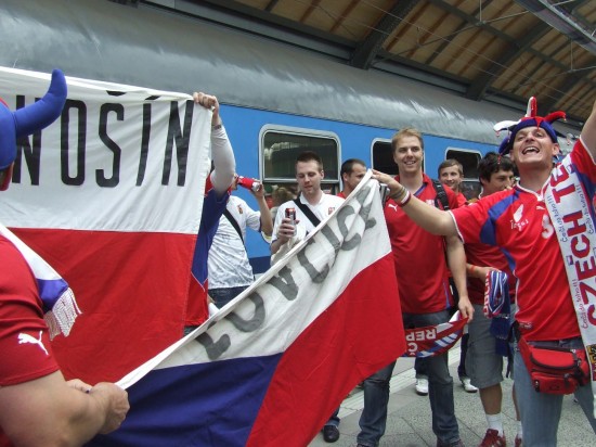 Czescy kibice we Wrocławiu (Zobacz) - 12