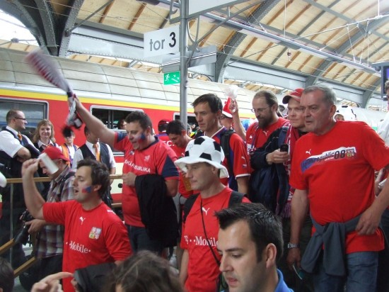 Czescy kibice we Wrocławiu (Zobacz) - 18