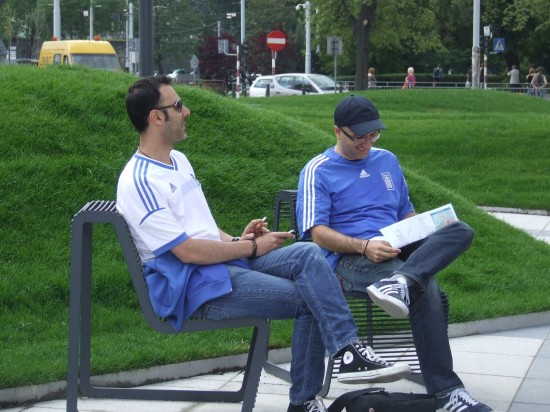 Czescy kibice we Wrocławiu (Zobacz) - 1