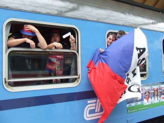 Czescy kibice we Wrocławiu (Zobacz) - 24
