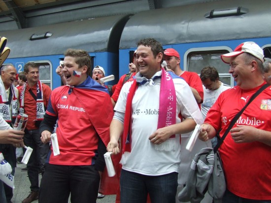 Czescy kibice we Wrocławiu (Zobacz) - 7