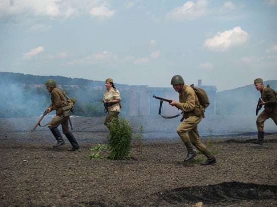 Kręcą film wojenny w Wałbrzychu - 3
